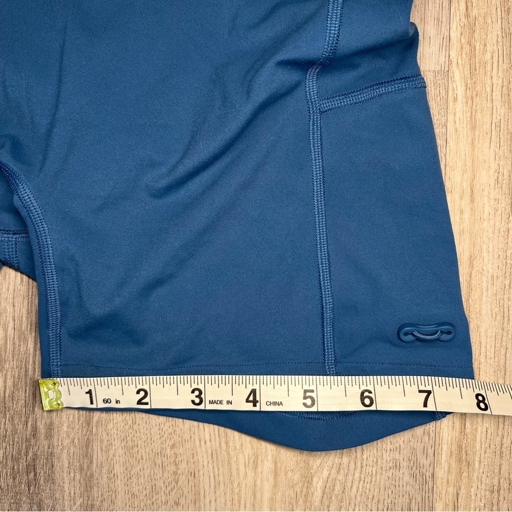Gymshark Women's Blue High-Waisted Shorts Size Small - Picture 8 of 10